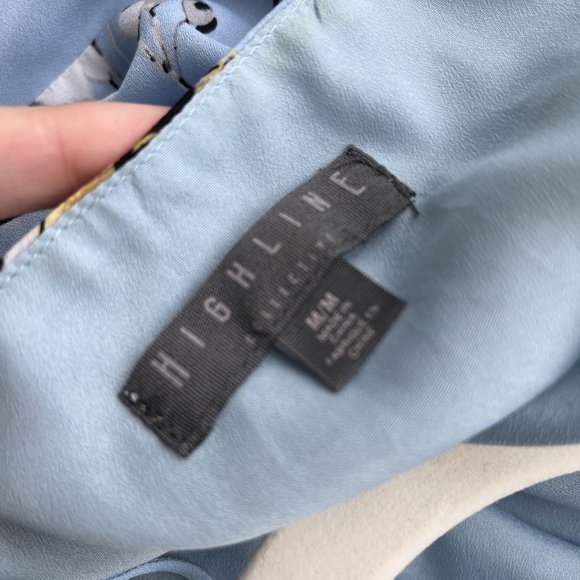 Lord & Taylor Highline Strappy Bird Print Dressy Tank Top - Picture 5 of 5